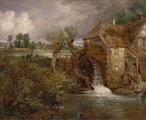 Constable John Gallery: Parham Mill, Gillingham, ca. 1826. Creator: John Constable