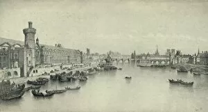 Benoist Collection: Paris in 1658, 1915. Artist: PH Benoist