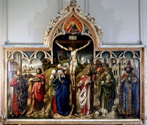 Men And Women Gallery: Paris altarpiece, 15th century