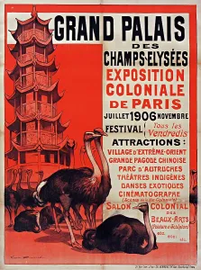 Discrimination Prints: Paris colonial exhibition, 1906, 1906. Creator: Bouisset, Firmin (1859-1925)