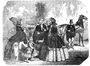 Paris Fashions for July, 1856. Creator: Unknown
