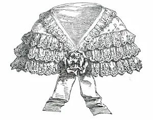 Paris Fashions for June - Pelerine, 1850. Creator: Unknown