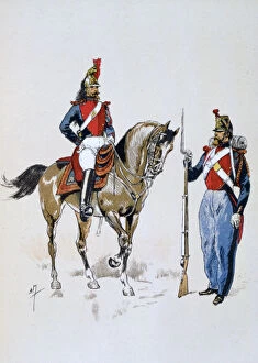A Lemercier Gallery: Paris Guard, 11 December 1852 - 10 September 1870 (1887). Artist: A Lemercier