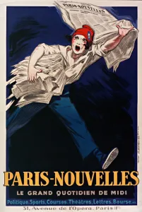Jean 1886 1938 Prints: Paris-Nouvelles, le grand quotidien de Midi, 1931. Creator: D Ylen, Jean (1886-1938)