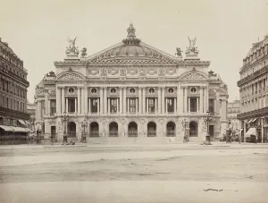 Jean Louis Charles Garnier Prints: Paris Opera House, between 1822 and 1898. Creator: Francis Frith
