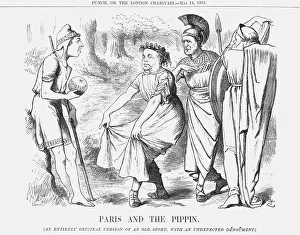 Paris and the Pippin, 1881. Artist: Joseph Swain