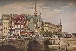 Charles Claude Gallery: Paris from the Pont St Michel, c1846. Artist: Charles Claude Pyne