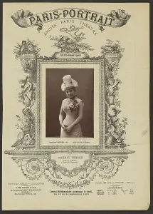 Buttonhole Prints: Paris Portrait: Noemie Vernon, 1879. Creator: Charles