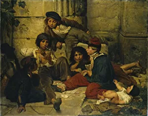 Childhood Collection: Paris Street Children, 1852