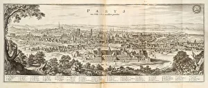 Merian Prints: Paris. From Topographia Galliae, 1655-1660. Creator: Merian, Caspar (1627-1686)