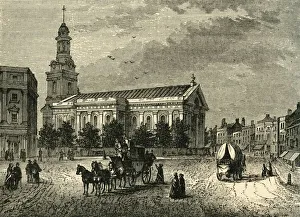 Hawksmoor Prints: The Parish Church, Greenwich, (c1878). Creator: Unknown