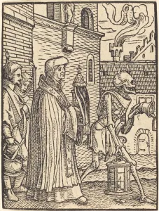 Parish Prints: The Parish Priest. Creator: Hans Holbein the Younger