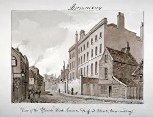 John Chessell Prints: Parish Work House, Tanner Street, Bermondsey, London, 1828