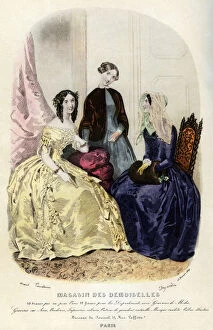 Parisian fashions of the 19th century, 1849 (1938)