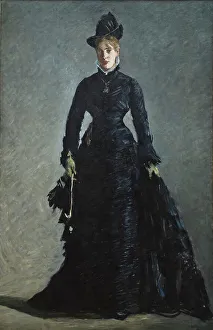 Manet Edouard Prints: A Parisian Lady, c.1876. Creator: Edouard Manet