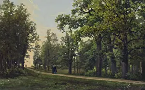 Academic Prints: Park, 1878. Creator: Pyotr Soldatkin