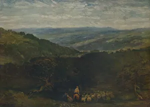 David The Elder Prints: In the Park, Bolton Bridge, c1852. Artist: David Cox the elder
