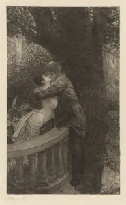 Klinger Max Prints: In the Park (Im Park): pl. 4, 1878. Creator: Max Klinger