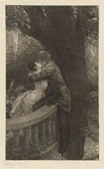 Kiss Gallery: In the Park (Im Park): pl.4, 1878. Creator: Max Klinger