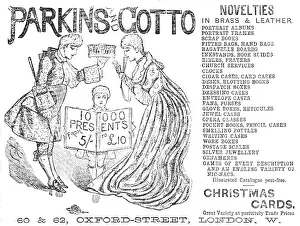 Parkins Gotto Prints: Parkins & Gotto - Novelties, 1883. Creator: Unknown