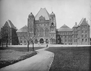 Ontario Prints: Parliament Buildings, Toronto, Canada, c1897. Creator: Unknown