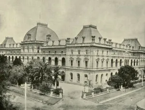 Bowen Prints: Parliament House, Brisbane, 1901. Creator: Unknown