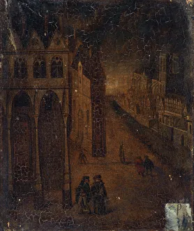 1st Arrondissement Prints: Parlour of the bourgeois in the 15th century