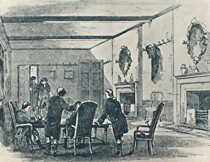Parlour Collection: Parlour of the Three Crowns Inn, Lichfield, 1907