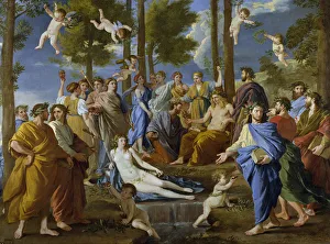 Parnassus Prints: Parnassus, 1631. Artist: Poussin, Nicolas (1594-1665)