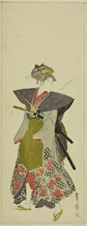 Parody of a daimyo procession, c. 1805 / 07. Creator: Utagawa Toyohiro