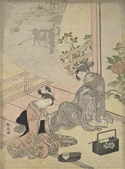 Parody of the Tale of Young Man Lu: Courtesan Dreaming, 18th century. 18th century