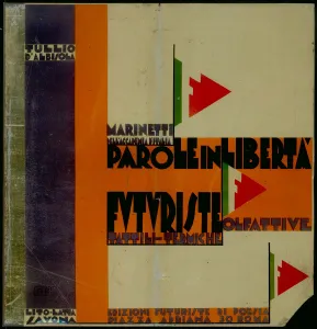 Parole in liberta, 1932. Creator: Marinetti, Filippo Tommaso (1876-1944)