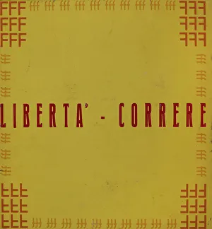 Paroliberismo Prints: Parole in libertà, 1932. Creator: Marinetti, Filippo Tommaso (1876-1944)