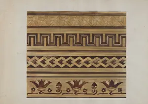 Parquetry Floor, c. 1936. Creator: Sebastian Simonet