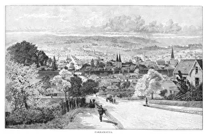 Images Dated 14th September 2006: Parramatta, New South Wales, Australia, 1886.Artist: Albert Henry Fullwood