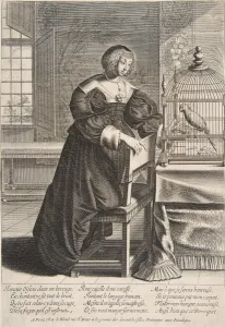Cage Collection: The Parrot, 1620-76. Creator: Abraham Bosse