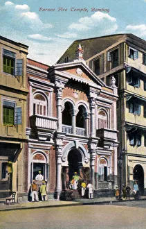 Parsee Fire Temple, Bombay, India, early 20th century
