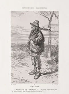 Paul Gavarni French Prints: Parsian Physiognomy: Street Sweeper. Creator: Paul Gavarni (French, 1804-1866)