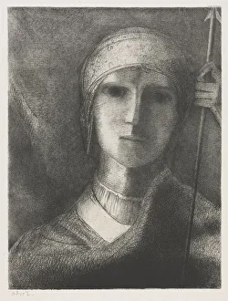 Becquet French Gallery: Parsifal, 1892. Creator: Odilon Redon (French, 1840-1916); Becquet (French)