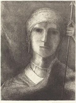 Percival Prints: Parsifal, 1892. Creator: Redon, Odilon (1840-1916)