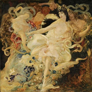 Valkyrie Collection: Parsifal. The Flower Maidens, 1896