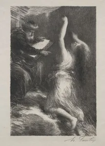 1836 1904 Prints: Parsival, Act II: Evocation of Kundry. Creator: Henri Fantin-Latour (French, 1836-1904)