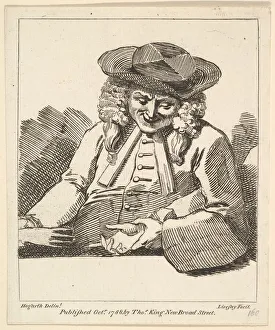 Clergy Gallery: A Parson Joining the Hands of Two People, October 1788. Creator: Richard Livesay