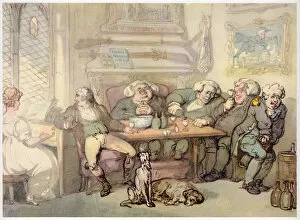 Drunkenness Collection: The Parsonage, c1780-1825. Creator: Thomas Rowlandson