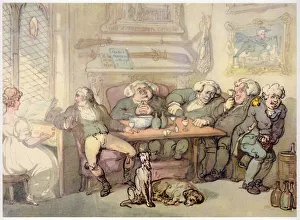 Clergy Gallery: The Parsonage, c1780-1825. Creator: Thomas Rowlandson