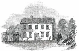 Burglary Prints: The Parsonage, at Frimley, 1850. Creator: Unknown