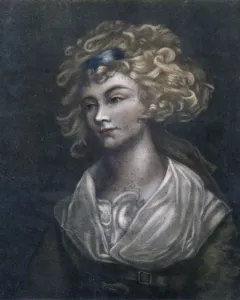Romney Prints: The Parsons Daughter, 19th century. Artist: H A O Mackenzie