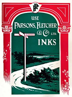 Parsons, Fletcher & Co.s Ltd. Inks, 1917. Artist: Parsons Fletcher & Co Parsons, Fletcher & Co.s Ltd. Inks, 1917. Artist: Parsons Fletcher & Co