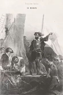 Celestin Francois Nanteuil Leboeuf Gallery: Third Part, The Revolt, ca. 1830-65. Creator: Célestin Nanteuil