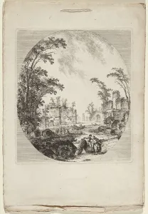 Pilgrims Prints: Parte dell'antica via Appia (Section of the Old Appian Way)
